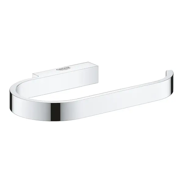 Suport hartie igienica Grohe Selection 41068000, 1 rola, montare pe perete, fixare ascunsa, crom