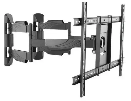 Suport inclinat si pivotant pentru TV LogiLink BP0047, cu montare pe colt, 37inch - 70inch, 45 Kg (Negru)