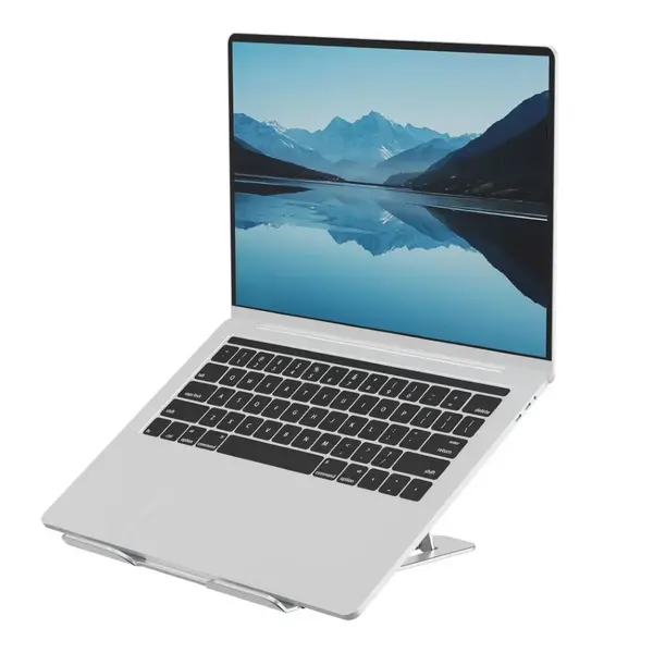 Suport laptop Fellowes Alumia argintiu 15 inch ajustabil Suport laptop Fellowes Alumia argintiu 15 inch ajustabil