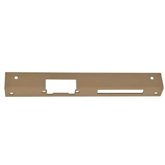 Suport lung yale DORCAS-F101-L pentru usi de lemn, montaj pe stanga, otel, 3mm, maro
