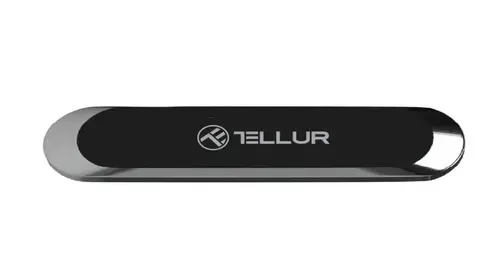 Suport magnetic de telefon cu adeziv, Tellur MCM8, Gri