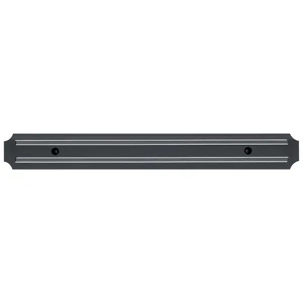 Suport magnetic pentru cutite de bucatarie DEPOX, PVC, 49 cm, negru