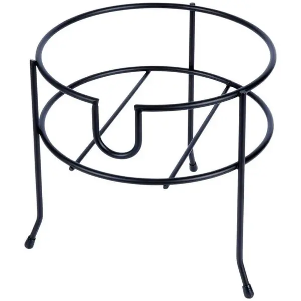 Suport Metalic pentru Dispensator de Bauturi, 20 x 19 cm, Negru, Vilde