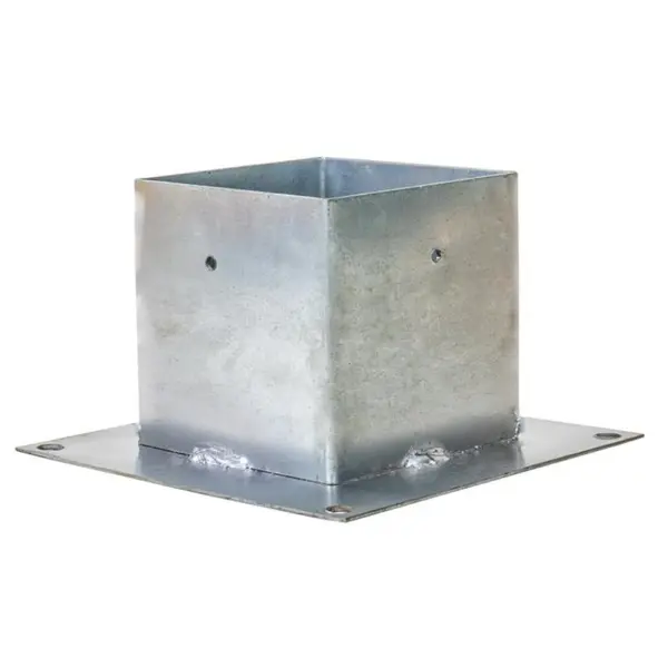 Suport Metalic pentru Stalpi din Lemn, 120 x 120 mm