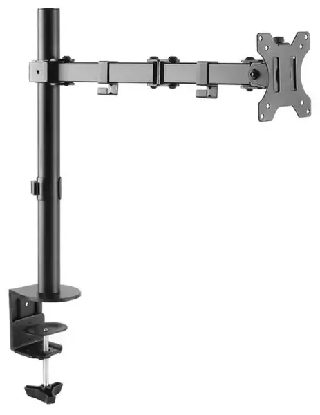 Suport monitor birou Art RAMM L-01X, 13inch - 32inch, 8 Kg (Negru)
