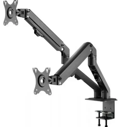 Suport monitor birou Neomounts FPMA-D650DBLACK, 17inch-27inch, 7 Kg monitor (Negru)