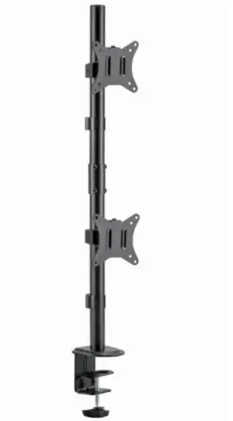 Suport monitor Gembird MA-D2-02, 17”-32”, 9kg (Negru)