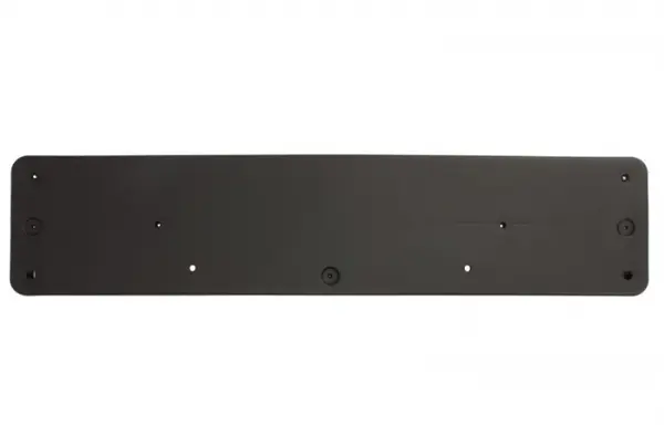 Suport numar bara Fata plastic, negru potrivit MERCEDES Clasa E T-MODEL S212, E W212 2009-2016