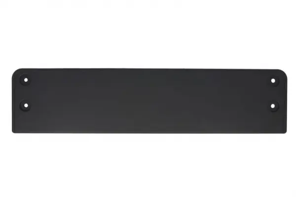 Suport numar fata plastic, negru potrivit VW PASSAT B8 FL 02.19-