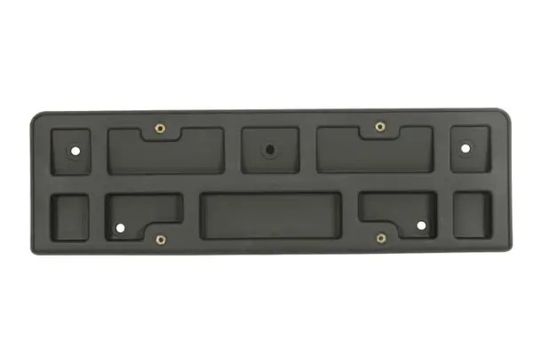 Suport numar inmatriculare Fata plastic, negru potrivit VW ID.3 11.19-