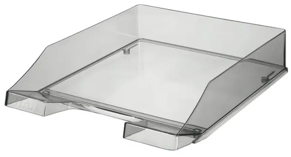 Suport orizontal de birou Han - Transparent, gri