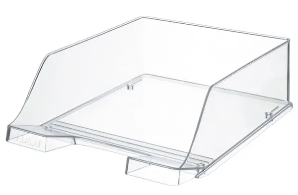 Suport orizontal de birou Han - XXL, transparent