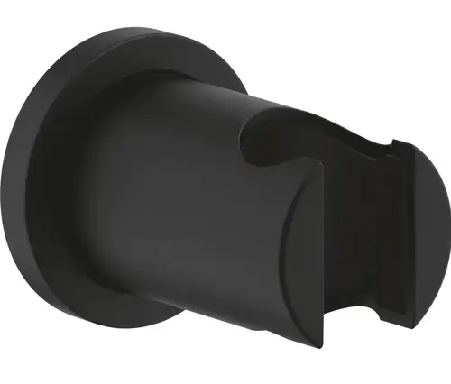 Suport para dus Grohe Rainshower 22117KF0, universal, montare pe perete, mat (Negru)