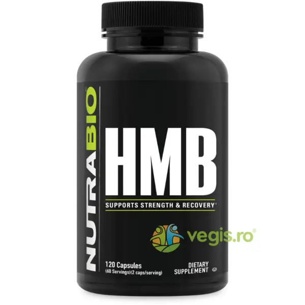 Suport pentru Forta si Recuperare Musculara (Hmb Strength&Recovery Support) 120cps