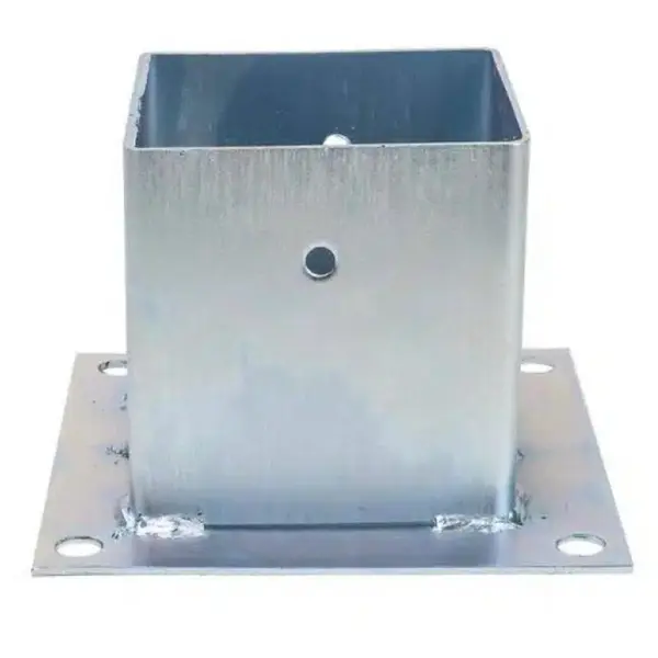 Suport pentru Grinda Tip Pahar, 200 x 200 mm, Metal, Z-tools