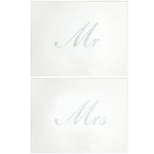 Suport pentru masa - Silver Mr. and Mrs. | Lesser & Pavey