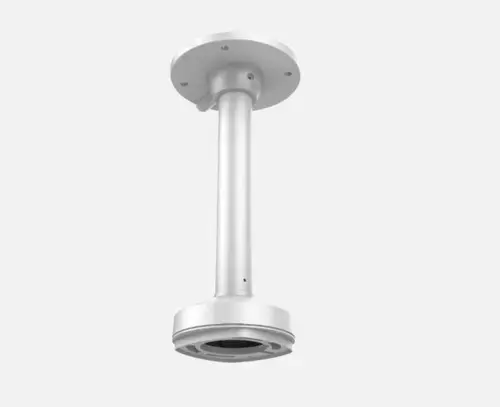 Suport pentru montaj pe tavan pentru camere mini dome Hikvision DS- 1271ZJ-120, material aliaj de aluminiu, dimensiuni: Φ 150 × 543 mm
