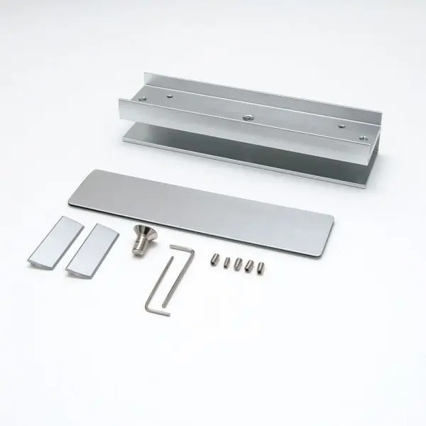 Suport pentru montarea contraplacii magnetilor de 280 Kgf pe usi de sticla MBK-280U