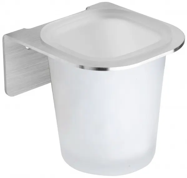 Suport pentru periuță de dinți Inter Ceramic - Eleanor, argint