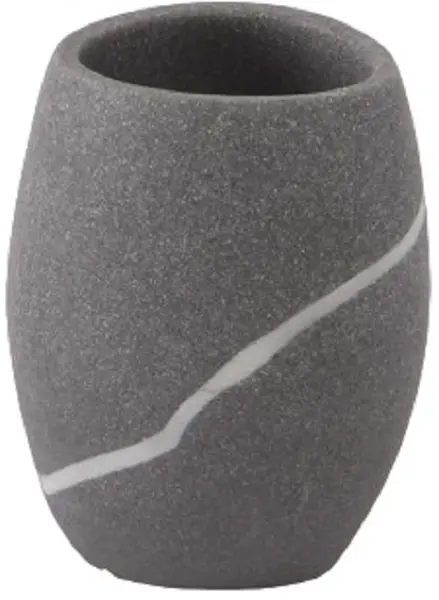 Suport pentru periuță de dinți Inter Ceramic - Kobea, gri