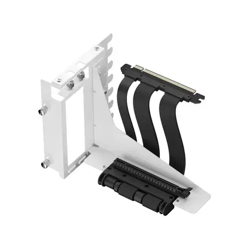 Suport pentru placa video Fractal Design Flex 2, pentru carcase ATX, PCIe 4.0 x16 (Alb/Negru)