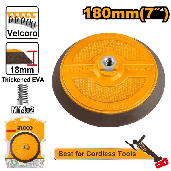 Suport pentru Polish cu Scai 180mm INGCO APP18051