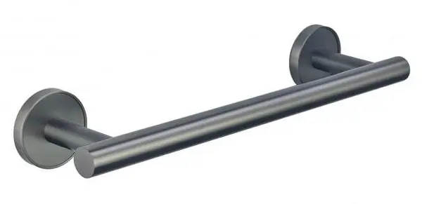 Suport pentru prosoape Inter Ceramic - Lusso, 30 cm, Gun Grey
