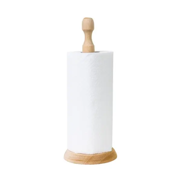 Suport pentru Servetele din Lemn, Include Rola Servetele, 30 cm