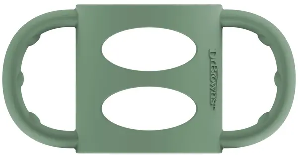 Suport pentru sticle din silicon Dr. Brown's - Narrow-Neck, verde