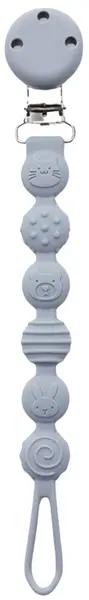 Suport pentru tetină din silicon Lorelli Premium - Grey