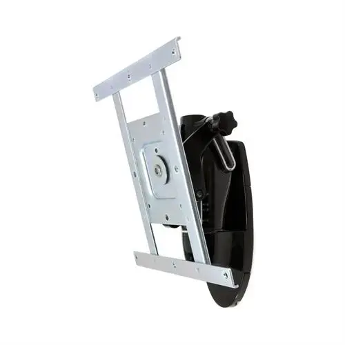 Suport Perete Ergotron LX HD, 20inch - 42inch, 22.7 kg, Pivot (Negru/Argintiu)