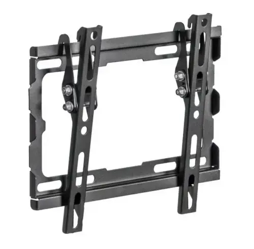 Suport Perete SBOX PLB-3422T-2, 23inch - 43inch, 45Kg (Negru)