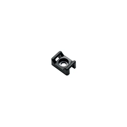 Suport plastic pentru coliere de cablu, negru, 15x10x7 mm, Nylon 6/6, punga 100 buc, TSY Cable TAC-1-B