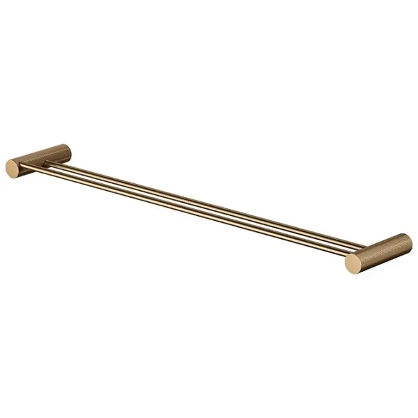Suport portprosop dublu 60 cm, cupru periat, Cersanit Zen