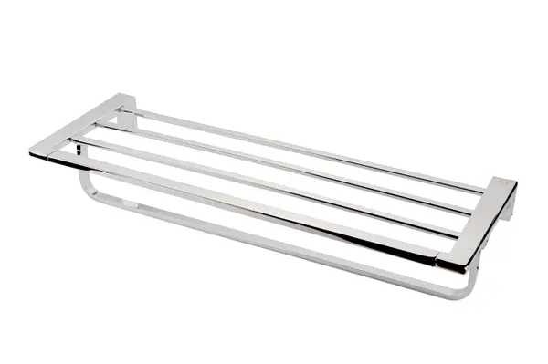 Suport prosoape cu portprosop bara Piazza 600 mm, crom
