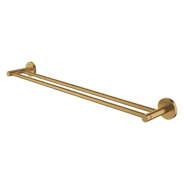 Suport prosop Grohe Essentials 40802GN1, 654 mm, 2 suporti, montare pe perete, fixare ascunsa, mat, Cool Sunrise