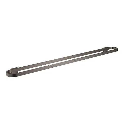 Suport prosop Grohe Selection 41058A00, 800 mm, montare pe perete, fixare ascunsa, lucios, Hard Graphite