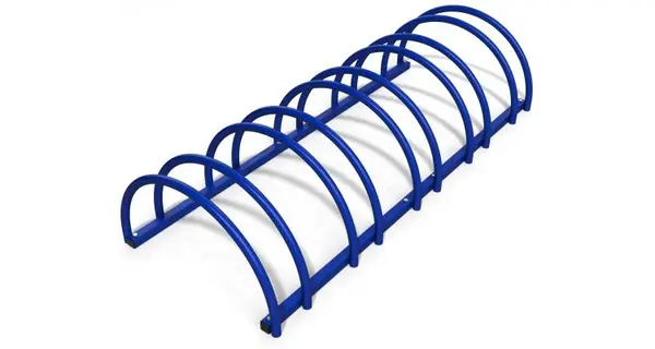 Suport rastel bicicleta cu 5 sloturi -model 0022-5 Albastru