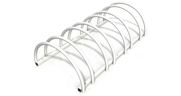 Suport rastel biciclete 4 sloturi -model 0022-4 Alb