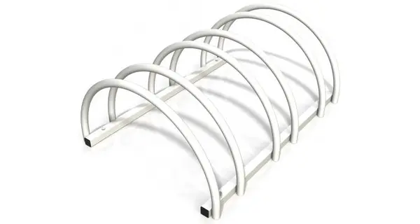 Suport rastel biciclete cu 3 sloturi -model 0022-3 Alb