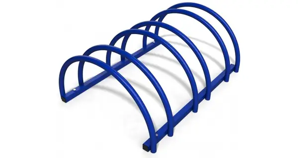 Suport rastel biciclete cu 3 sloturi -model 0022-3 Albastru