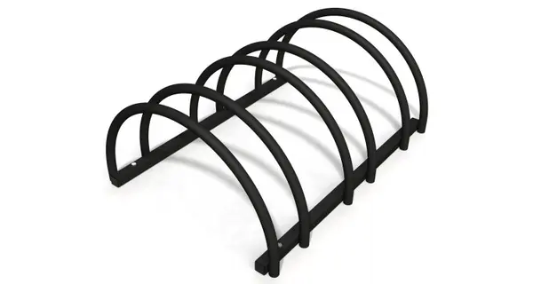 Suport rastel biciclete cu 3 sloturi -model 0022-3 Negru