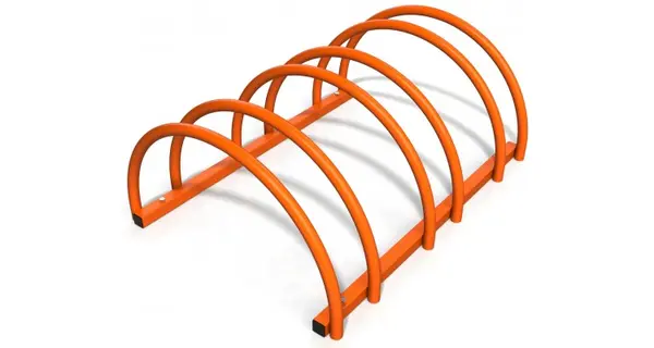 Suport rastel biciclete cu 3 sloturi -model 0022-3 Portocaliu