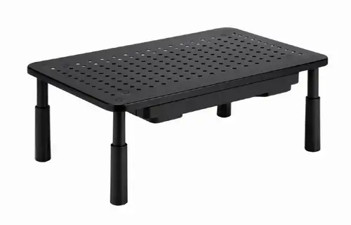 Suport reglabil pentru monitor cu sertar Gembird MS-TABLE-D-01 (Negru)