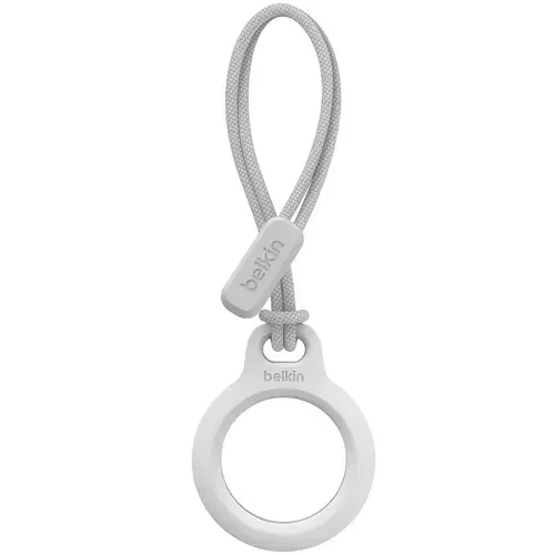 Suport securizat Belkin cu curea pentru AirTag Apple, Alb