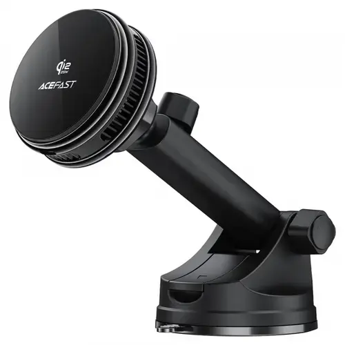 Suport si Incarcator Auto Wireless Acefast D67, 25W (Negru)