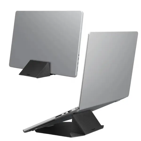 Suport Spigen Slim Fold LD201-S9 pentru Laptop max. 16inch, Negru AMP11118