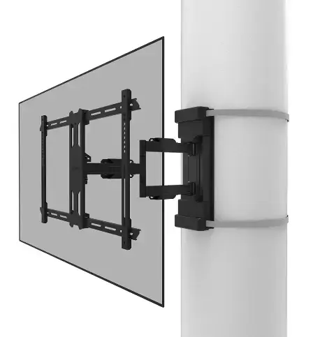 Suport stalp Neomounts WL40S-910BL16, 40inch - 70inch, 45kg (Negru)