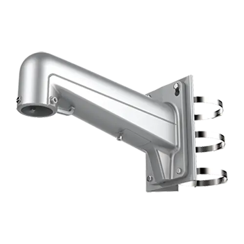 Suport stâlp pentru camere Speed Dome, aliaj aluminiu, max. 10 kg, Hikvision DS-1602ZJ-Pole-P