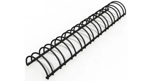 Suport stradal bicicleta cu 11 sloturi -model 0022-11 Negru